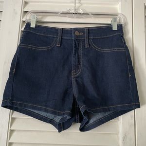 Wild fable dark blue jean shorts, size 6.